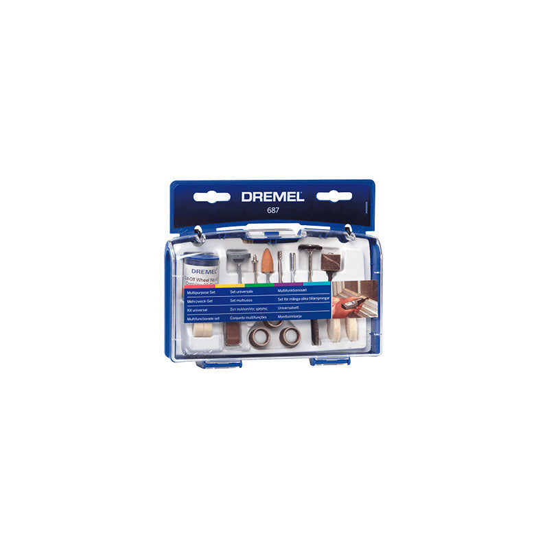 Coffret de 52 accessoires DREMEL 26150687JA pour outils rotatifs