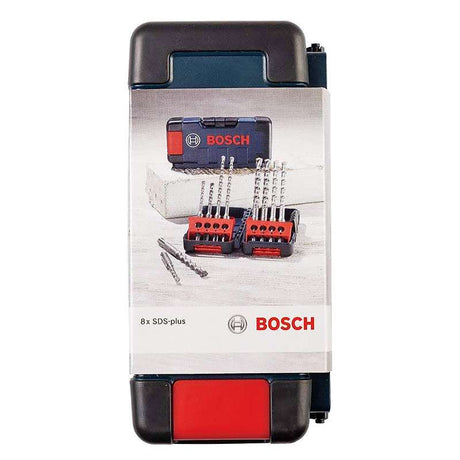 Coffret de 8 Forets BOSCH Professional 2607019903 SDS-plus-3 pour perforateur Tough Box