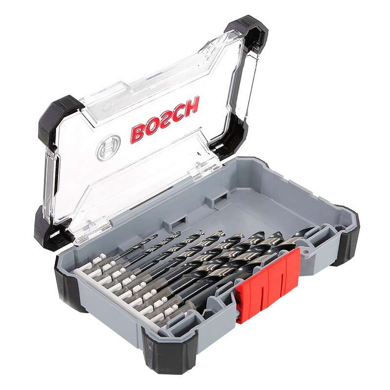 Coffret de 8 forets HSS impact control spécial métal BOSCH queue 6 pans 1/4 2608577146