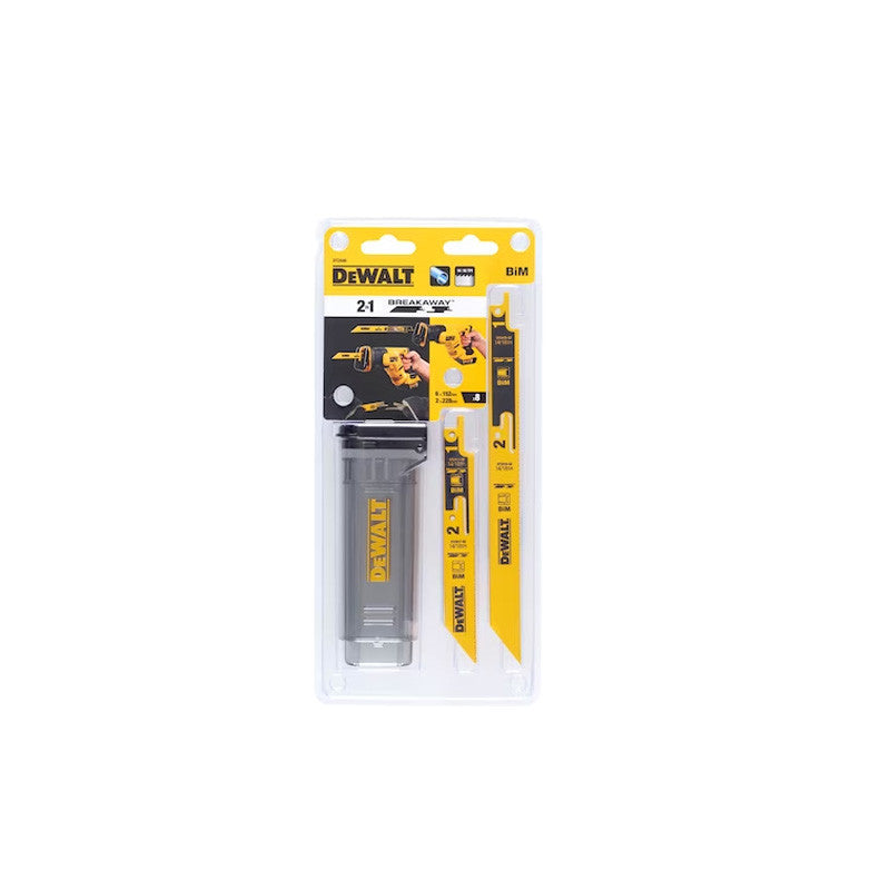 Coffret de 8 lames de scie sabre sécable bi-métal DEWALT DT2446-QZ avec boite de rangement