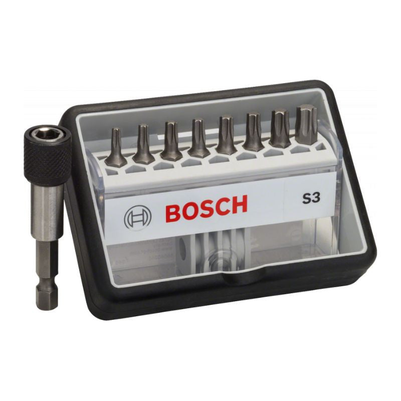 Coffret de 8+1 embouts de vissage TORX BOSCH 2607002562 Extra Hard