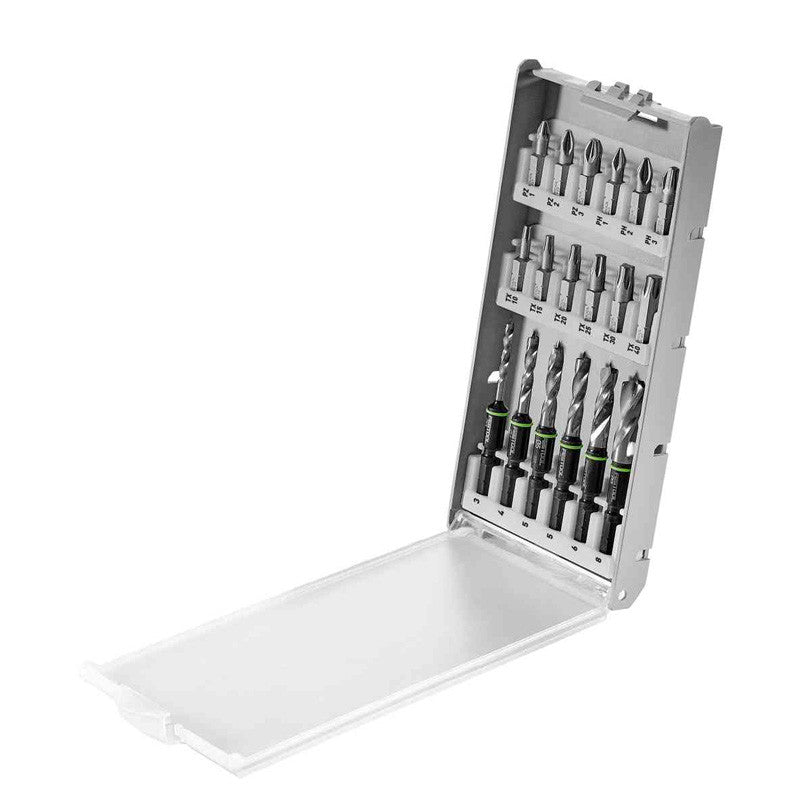 Coffret de forets hélicoïdaux FESTOOL 577395 BKS SYS3 D3-8 K CE/W