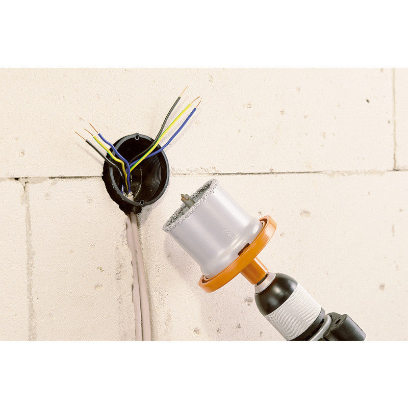 Coffret de scies cloches maçonnerie WOLFCRAFT 3464000 Ø33 à 83 mm - 7 pièces