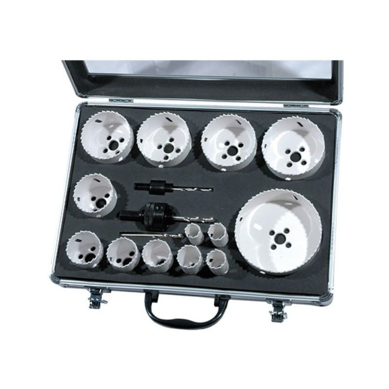 Coffret de trépans HSS bi-métal LEMAN 5013 - 18 pièces