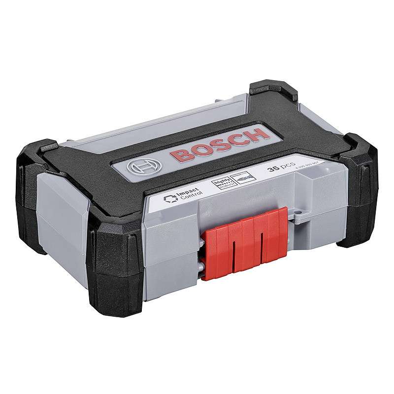 Coffret de vissages de 35 embouts Impact perçage métal BOSCH 2608577148