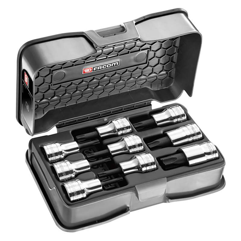 Coffret douilles tournevis FACOM AMEX.3APB Torx 1/2" 9 pièces