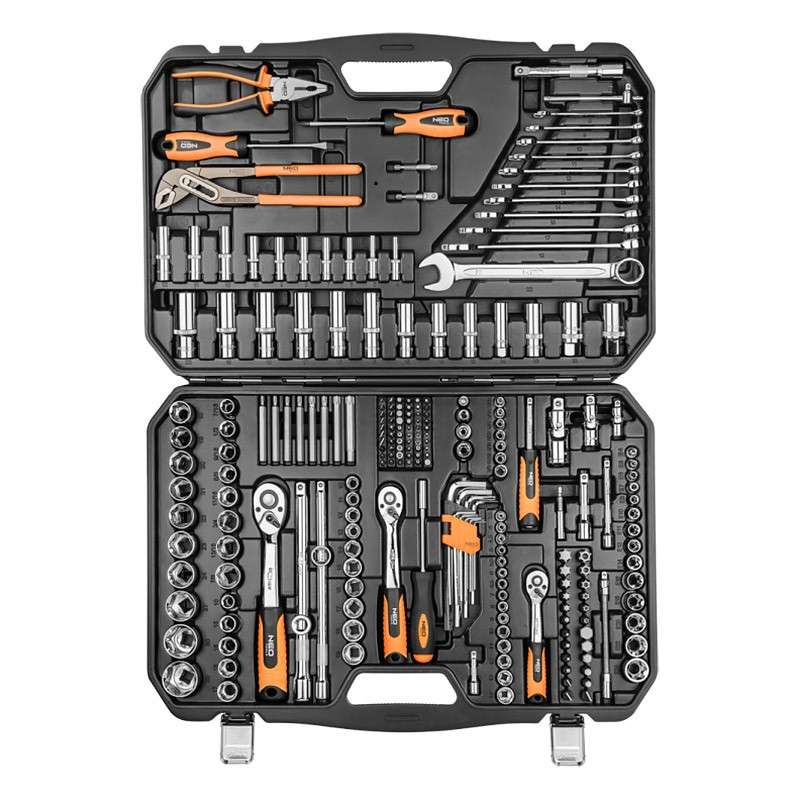 Coffret mixte 233 piéces NEO TOOLS 08-681