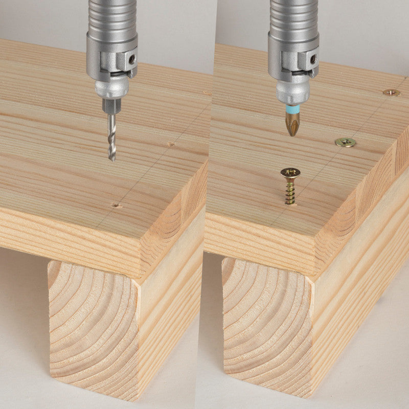 Coffret pour percer-fraiser & visser tout-en-un WOLFCRAFT 3086000 16 pièces