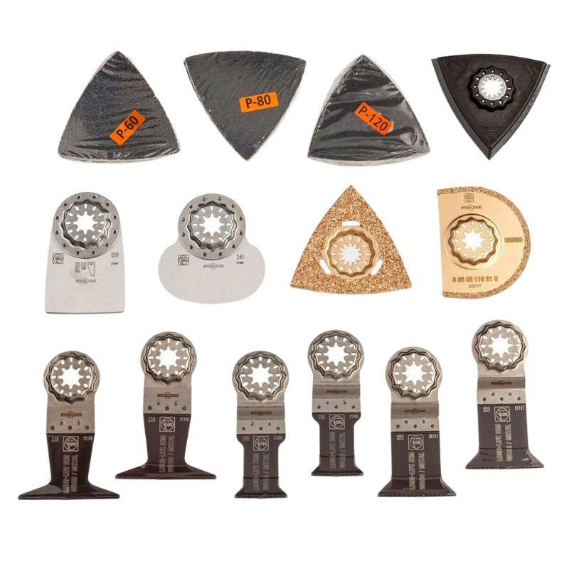 Coffret professionnel 26 pièces Best-of STARLOCK FEIN 35222967060 pour la rénovation