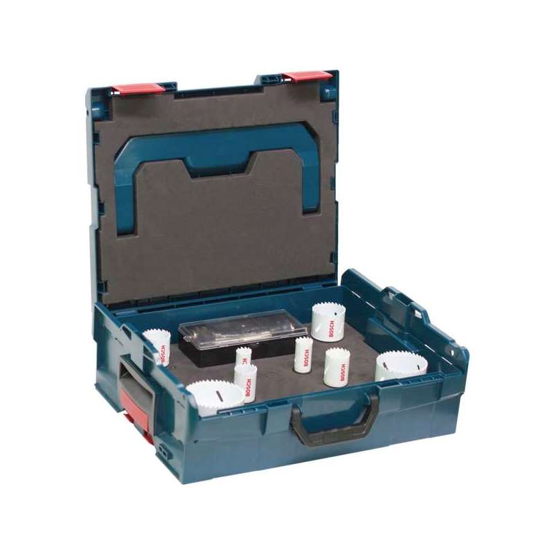 Coffret scies trépans BOSCH Professional 2608594271 Spécial électricien (11 pièces dans un LBOXX)
