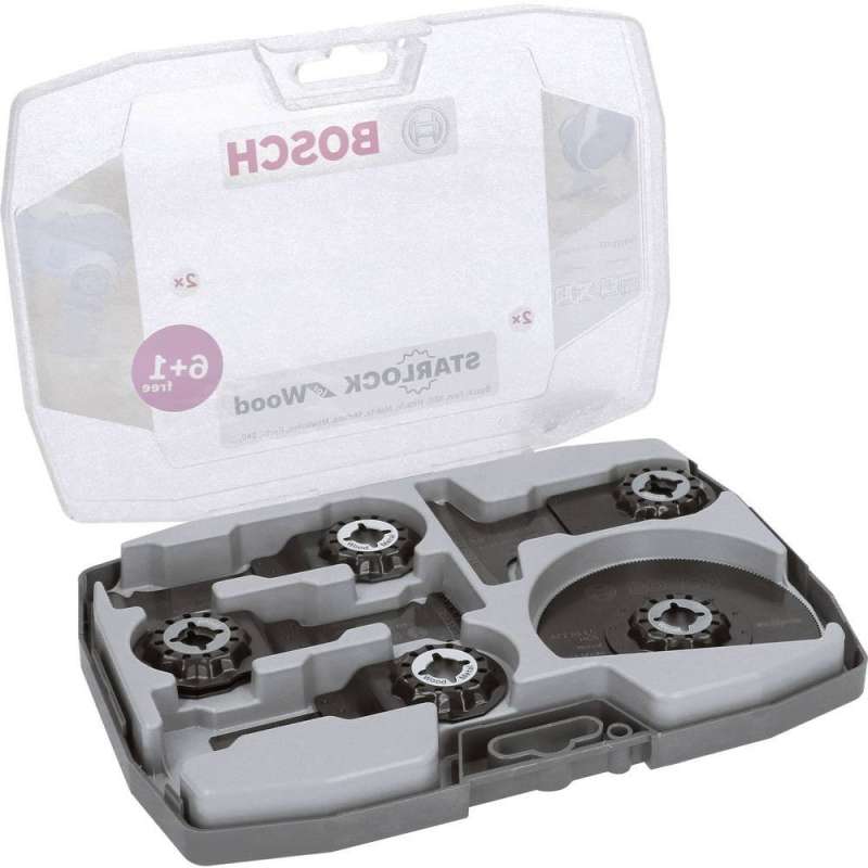 Coffret Starlock Bosch Professional 2608664623 spécial bois (7 pièces)