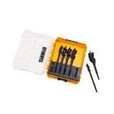 Coffret TOUGHCASE de 6 mèches à bois DEWALT DT90238-QZ 3 pointes Extrême