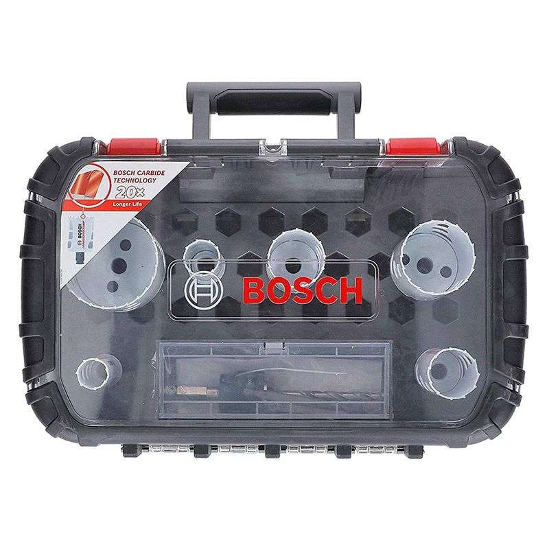 Coffret universel de 8 scies trépans carbure Endurance for Heavy Duty BOSCH Professional 2608594184