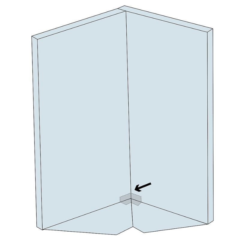 Coin d'étanchéité - Angle rentrant MARMOX ACC003