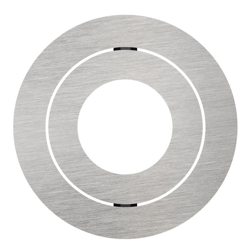 Collerette magnétique SOLUM TB101BS ronde alu brossé pour Spot COMA