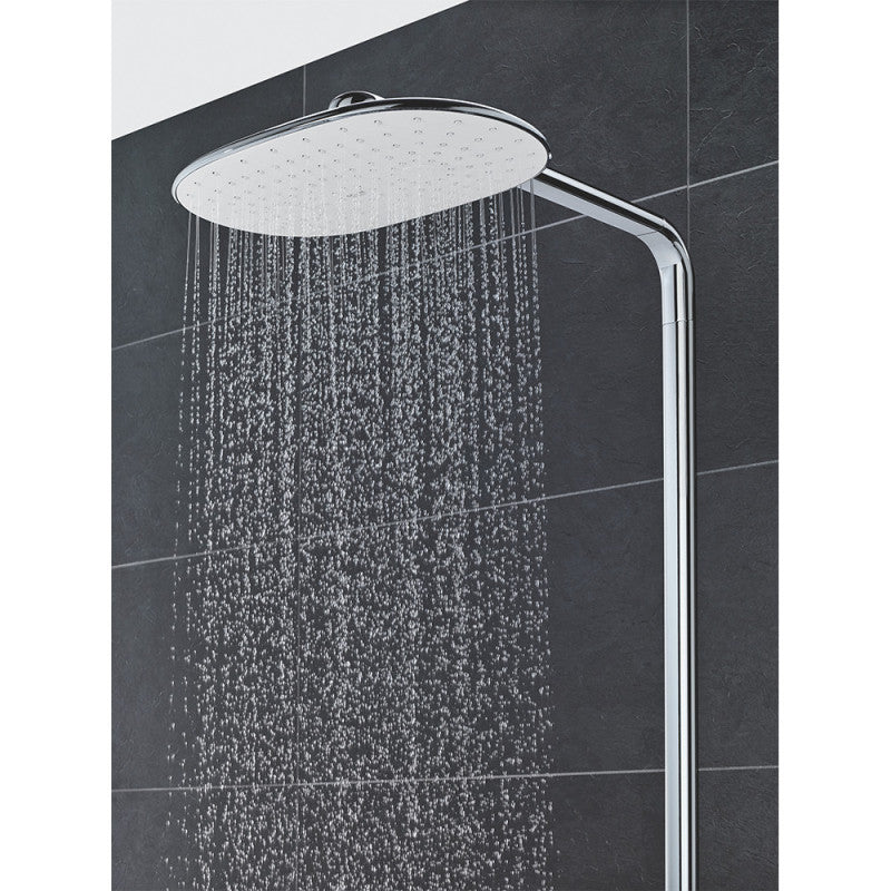 Colonne de douche thermostatique RAINSHOWER SYSTEM SMARTCONTROL 360 GROHE 26361LS0 - tête Ø 22 cm + douchette 4 jets