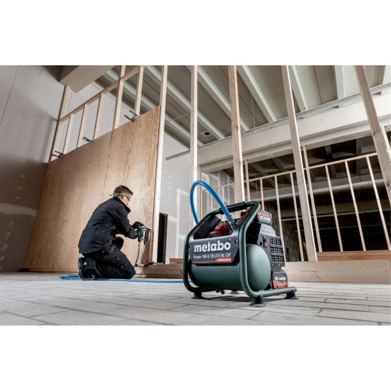 Compresseur METABO  18 V SANS FIL Power- 160-5 18 LTX BL OF - sans batterie ni chargeur
