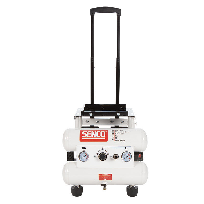 Compresseur sans huile silencieux 10L SENCO AC12810