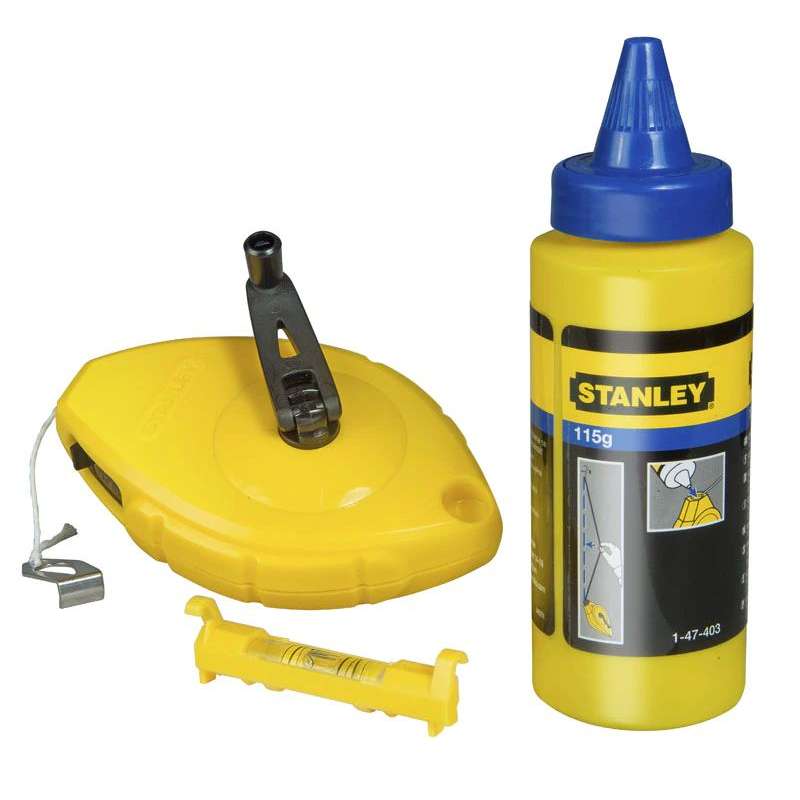 Cordeau traceur kit STANLEY 0-47-443 30m