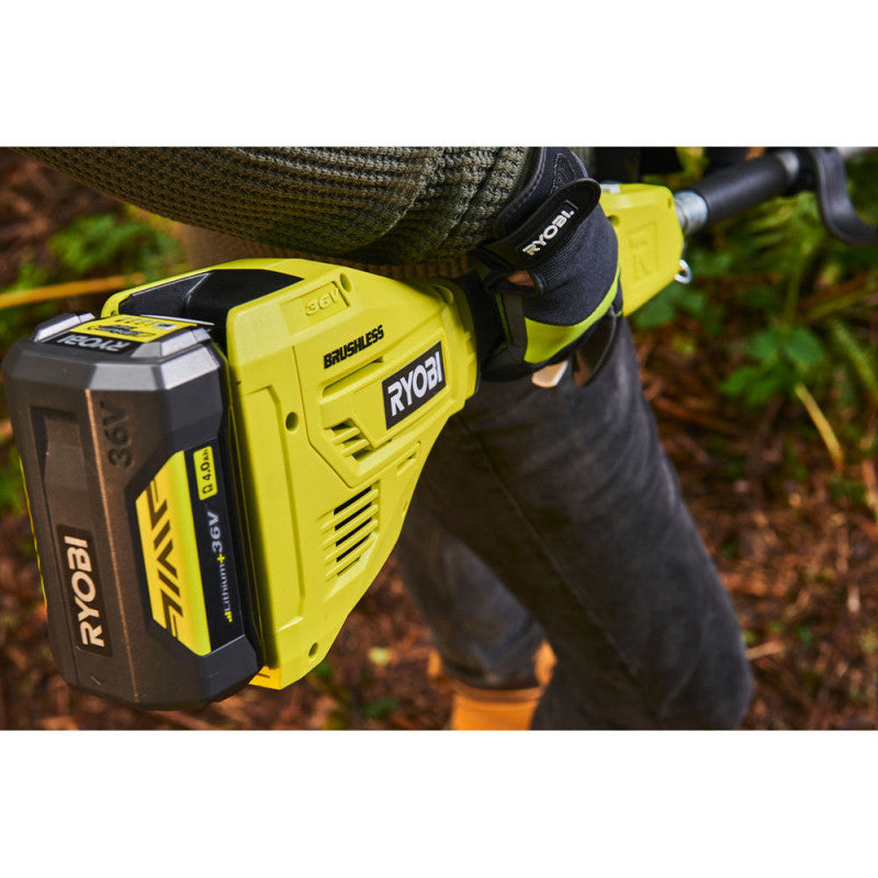 Coupe-bordures Brushless 36V MAX POWER RYOBI RY36ELTX33A-140 - Expand-It - 33 cm (1 x 4,0 Ah)