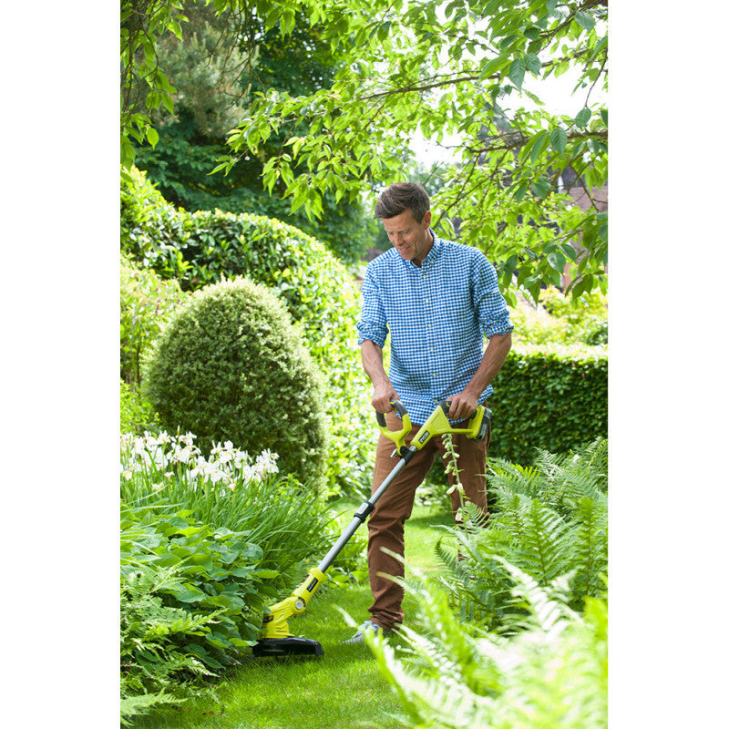 Coupe-bordures 18V RYOBI RLT183250F - Ø coupe 25-30 cm + 1 batterie lithium+ 5,0 Ah + chargeur 2,0 A