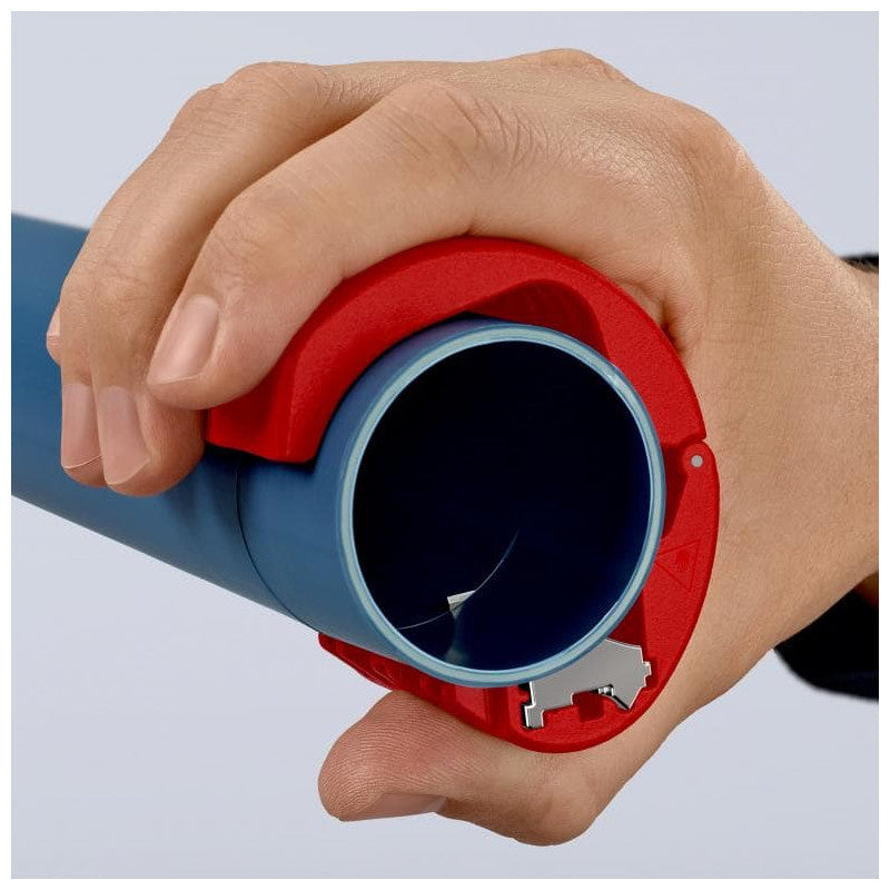 Coupe-tube KNIPEX 90 22 10 BK BiX pour les tubes en plastique 72 mm