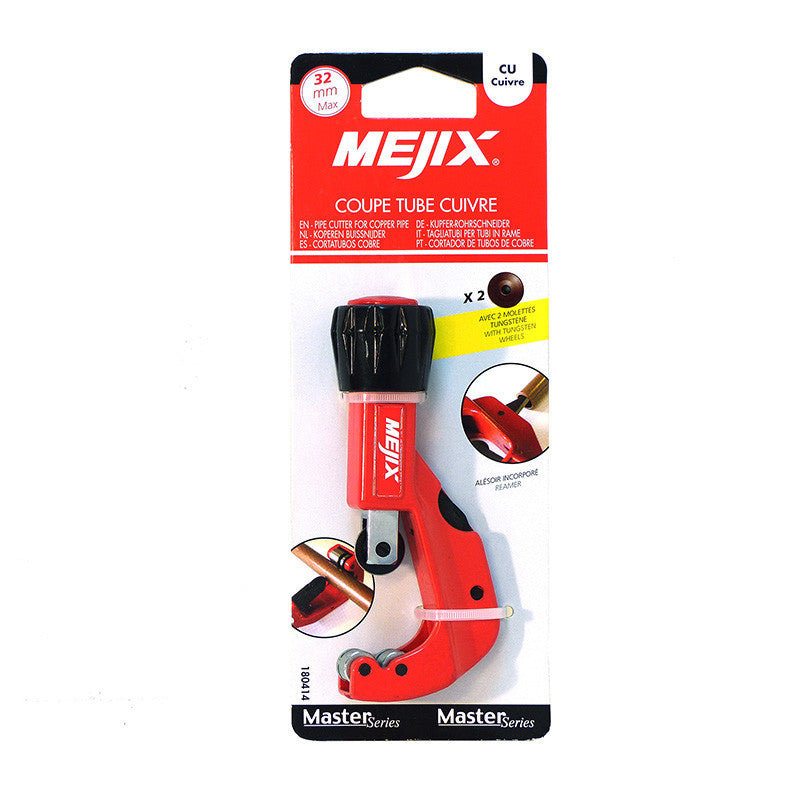 Coupe tubes cuivre MEJIX 180414 diamètre de 3 à 32 mm
