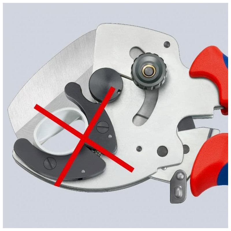 Coupe-tubes KNIPEX 90 25 40 210mm - Cliquet