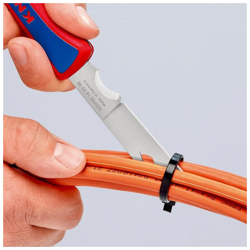 Couteau d'électricien pliant KNIPEX 16 20 50 SB 120mm