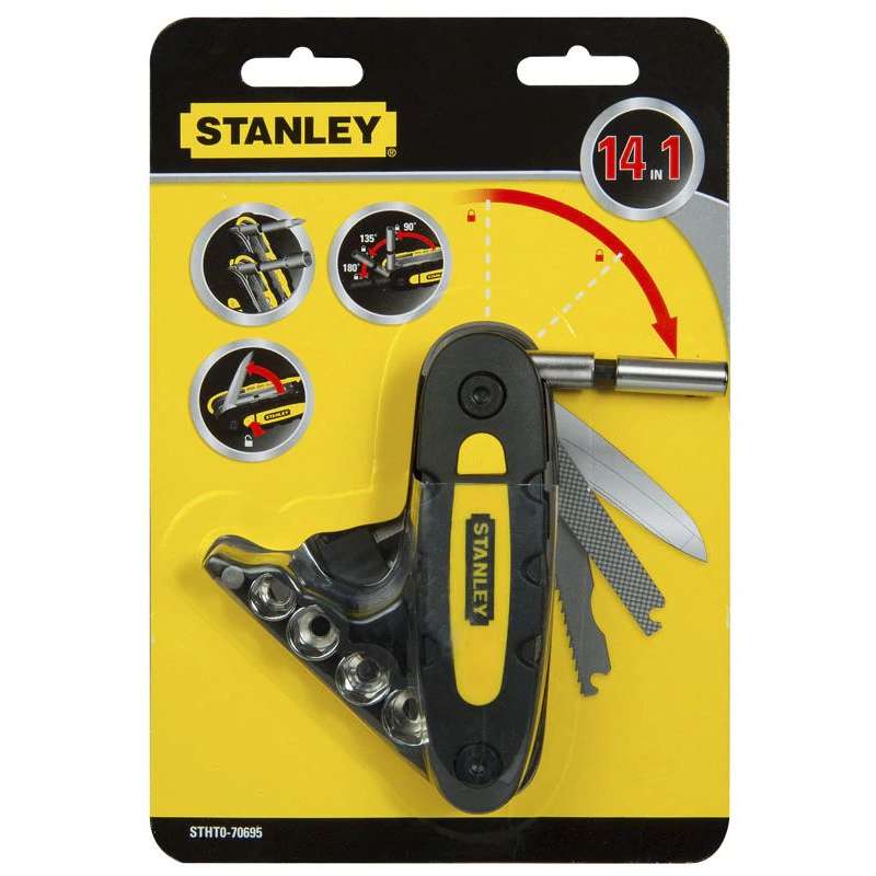 Couteau multifonctions 14 outils en 1 STANLEY STHT0-70695