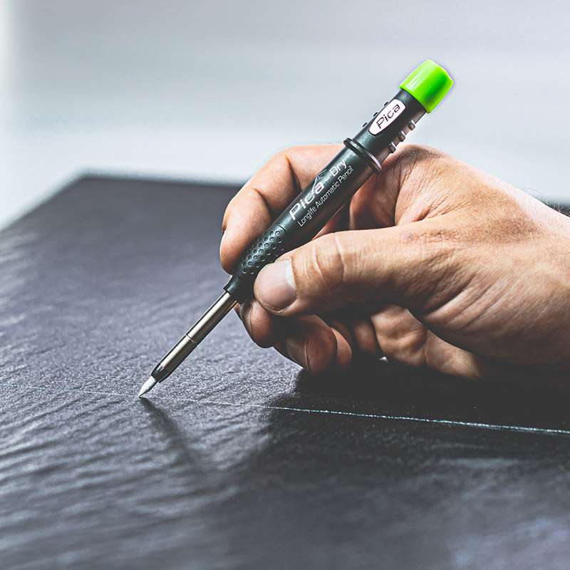 Crayon mine graphite PICA-DRY 30403 avec étui à mines de rechange
