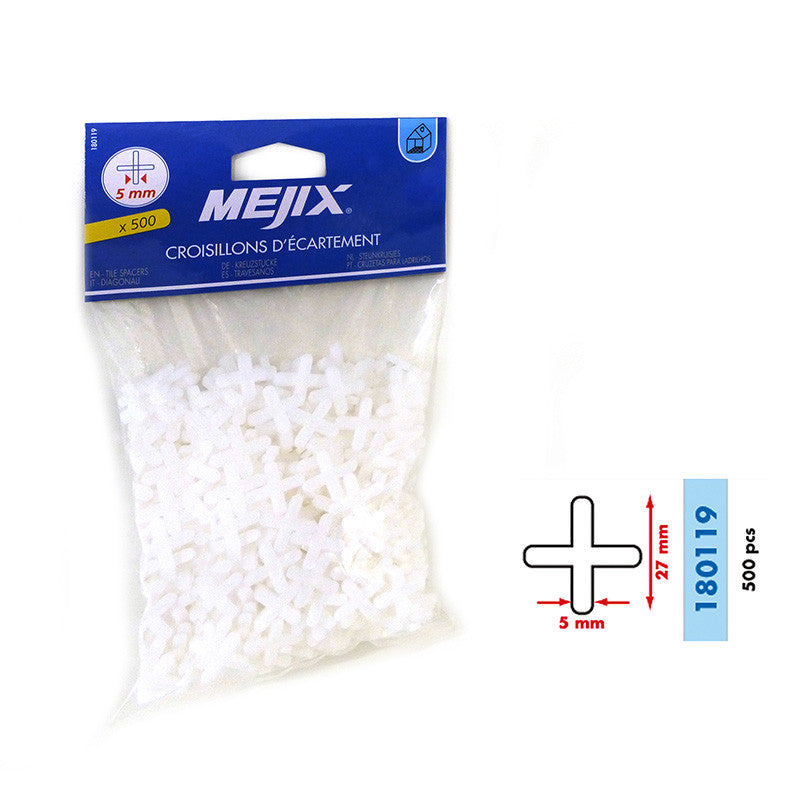 Croisillons d'écartement 5 mm MEJIX