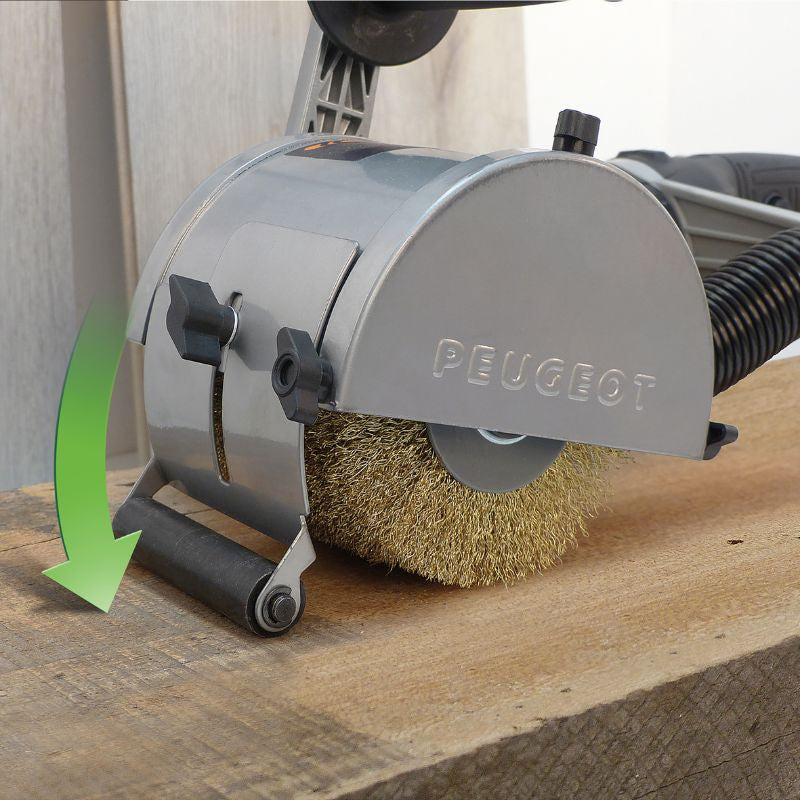 Décapeur à rouleau ENERGYBRUSH-1500 PEUGEOT, Puissance 1500 W, Ø de l'abrasif 120 MM