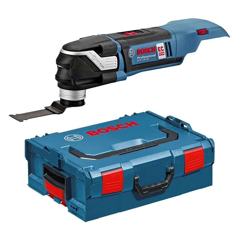 Découpeur-Ponceur sans fil BOSCH GOP 18 V-28 Professional (vendu sans batterie) + L-Boxx