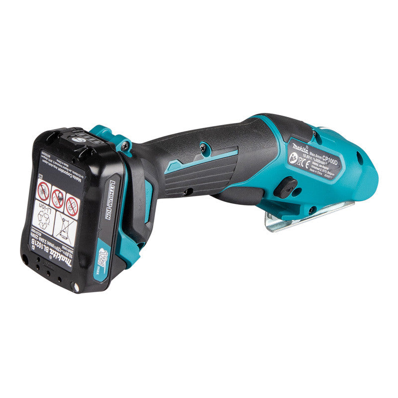 Découpeur universel 12 V CXT MAKITA CP100DWA Li-Ion 2 Ah (1 Batterie)