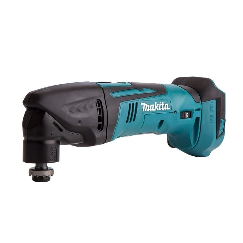 Découpeur/ponceur multifonctions MAKITA DTM51ZJX3 18 V Li-ion (machine seule) dans MAKPAC + kit d'accessoires