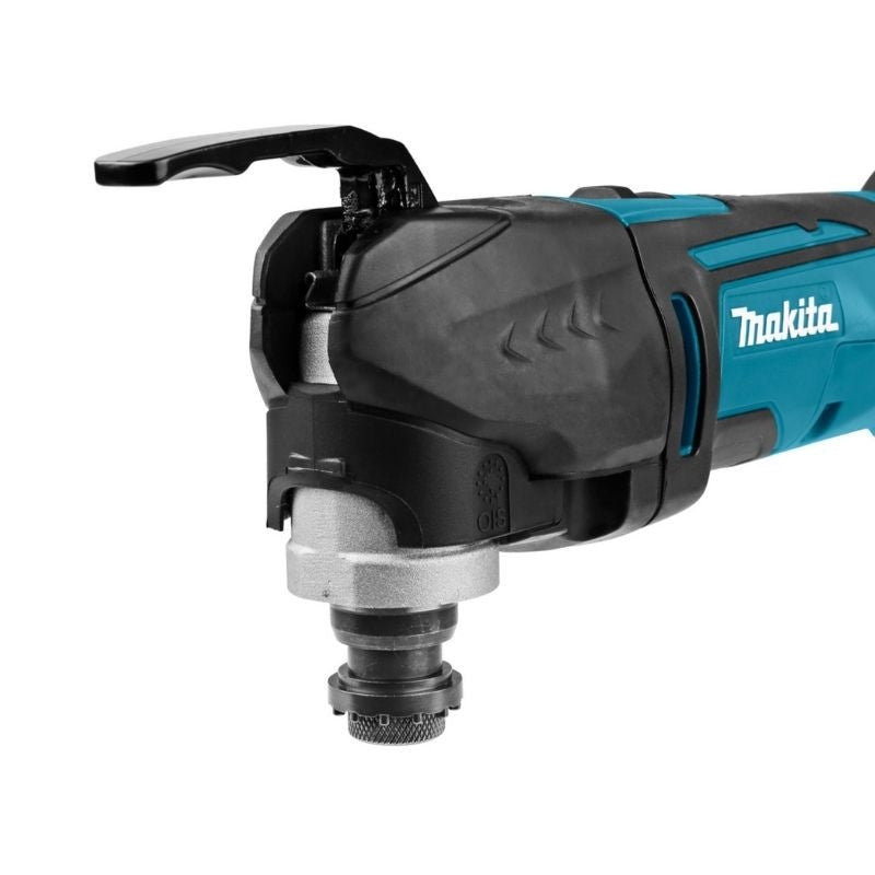 Découpeur/ponceur multifonctions MAKITA DTM51ZJX3 18 V Li-ion (machine seule) dans MAKPAC + kit d'accessoires