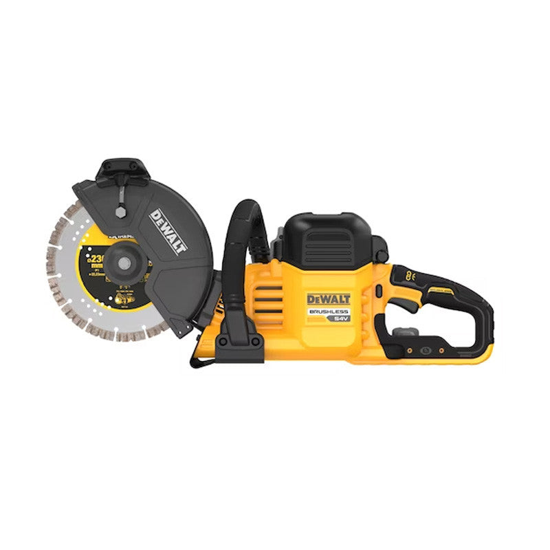 Découpeuse à béton Ø230mm 54V DEWALT DCS691X1-QW Brushless avec 2 batteries 9,0 Ah