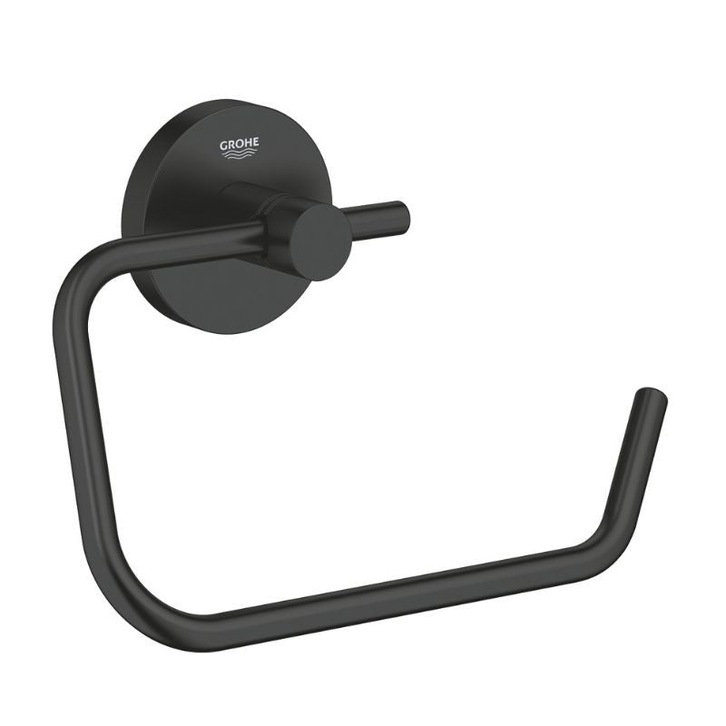 GROHE Start Cube Dérouleur Papier Toilette Mural Chromé Avec Couvercle - Fixations Cachées, Coller Ou Visser