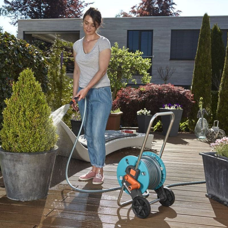 Dévidoir GARDENA CleverRoll 18502-20 - équipé non monté - 20m