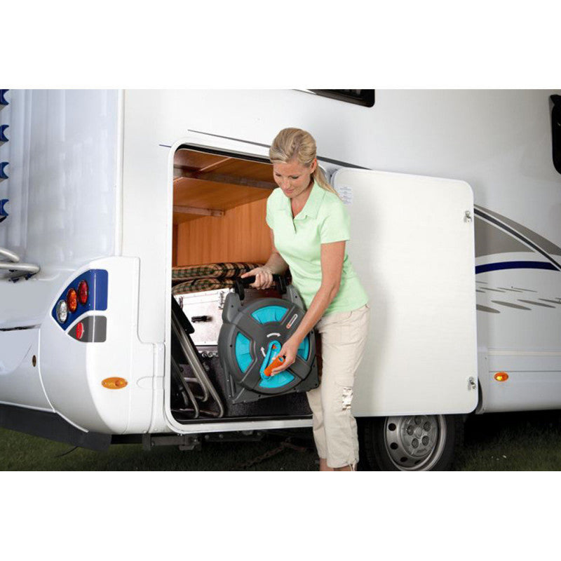 Dévidoir portable GARDENA 18502-50 CLASSIC avec tuyau 15M