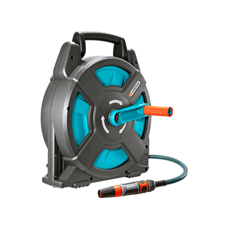 Dévidoir portable GARDENA 18502-50 CLASSIC avec tuyau 15M