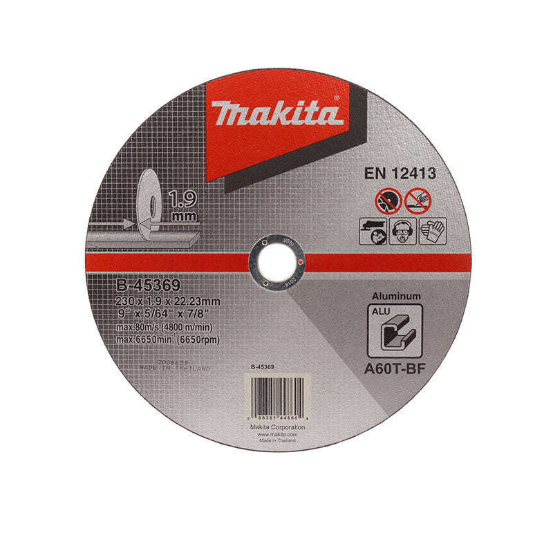Disque à tronçonner aluminium pour meuleuses  MAKITA  B-45369