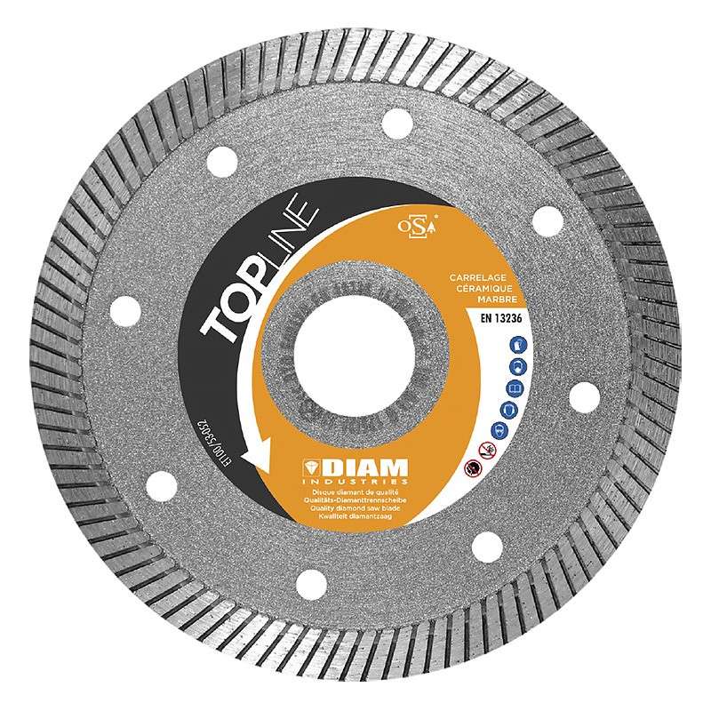 Disque DIAM INDUSTRIES FC88 Gamme Carrelage, Céramique, Marbre