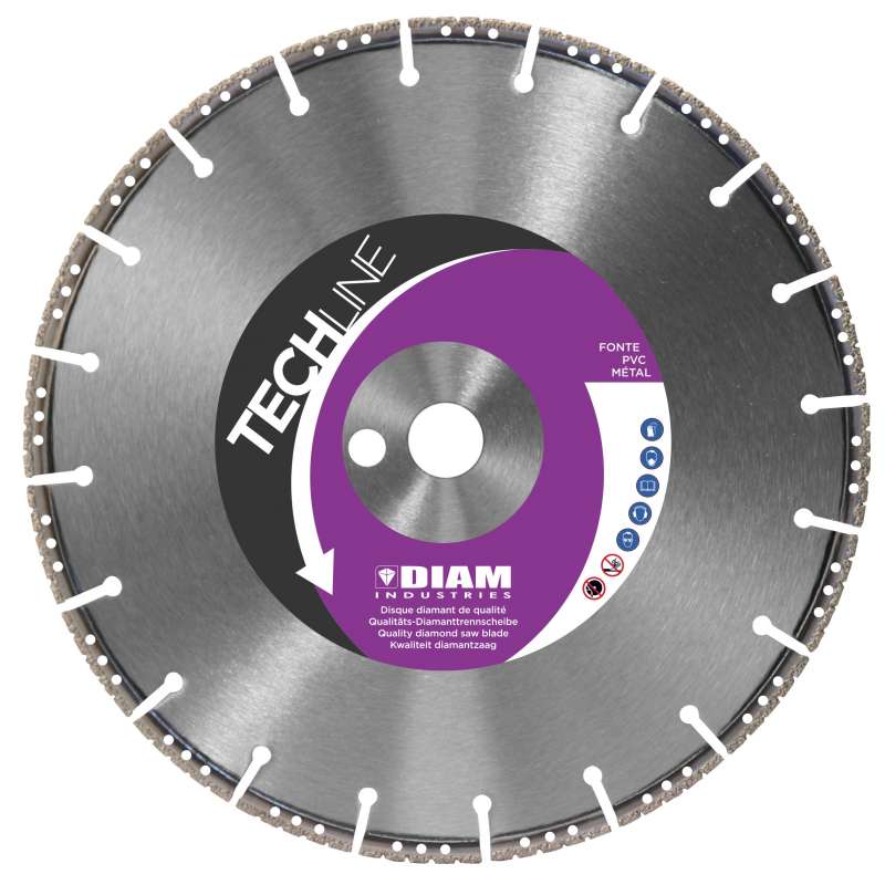 Disque DIAM INDUSTRIES RS60 Spécial fonte et PVC