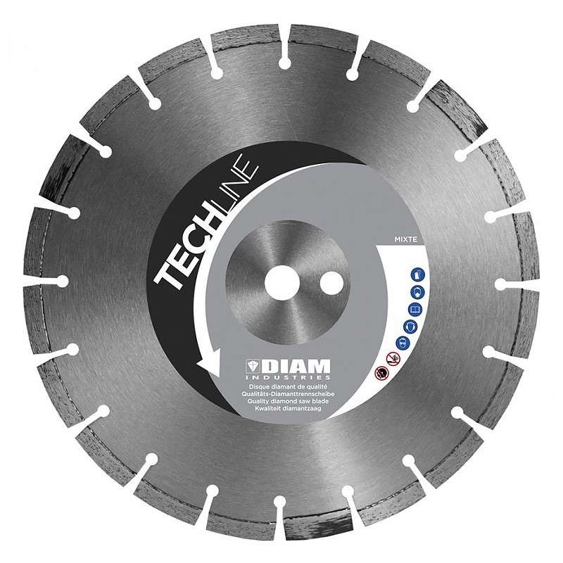 Disque Diamant DIAM MX70350 Gamme Techline Ø 350/25.4