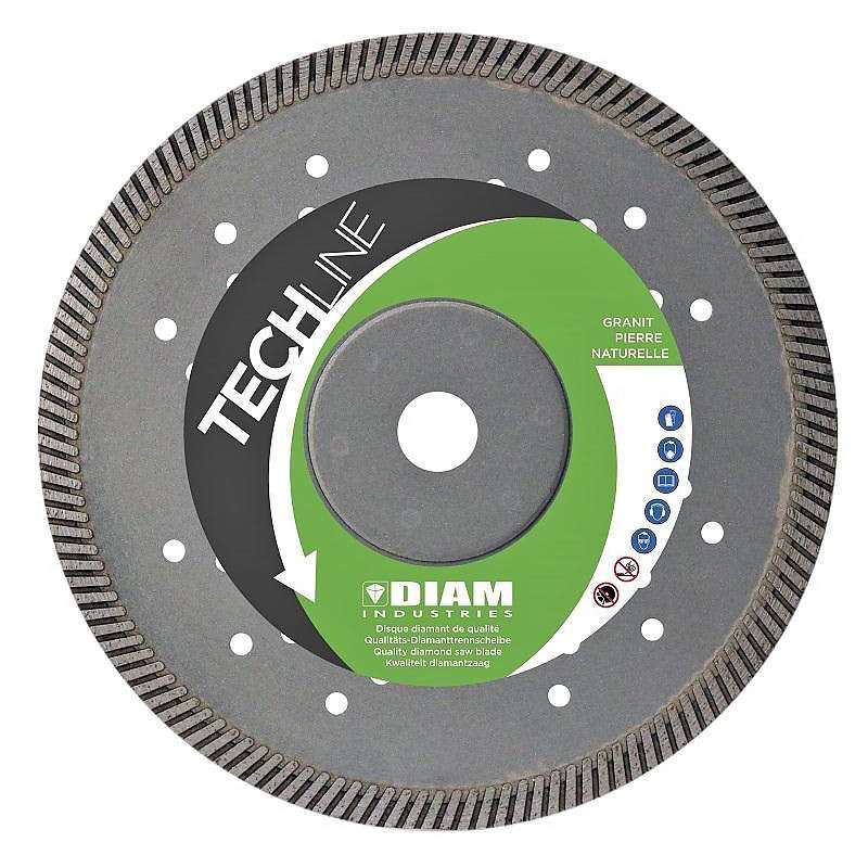 Disque diamant DIAM TS72125 TECHLINE Ø 125mm