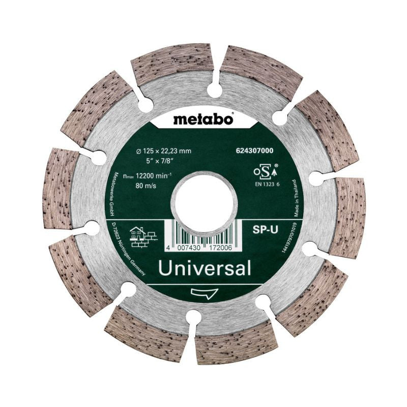 Disque diamant METABO 624307000 - SP - Ø125x22,23mm