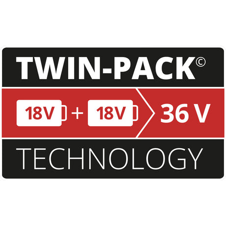 Double batterie 18V 2x5,2Ah EINHELL Twinpack Power X-Change Lithium Ion