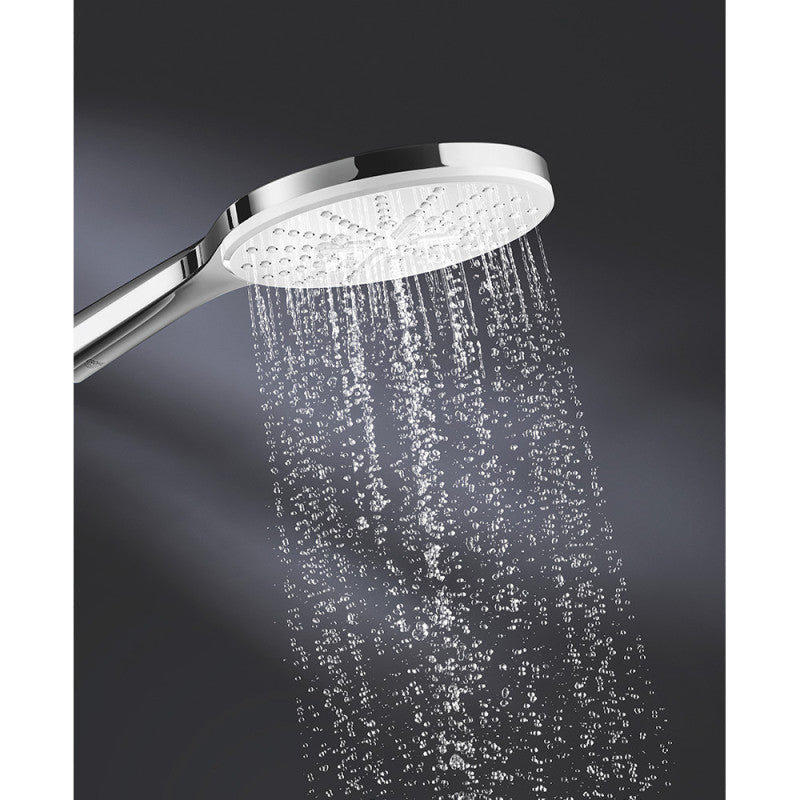 Douchette à main VITALIO SMARTACTIVE GROHE 26597000 Ø15 cm - 3 jets - chrome